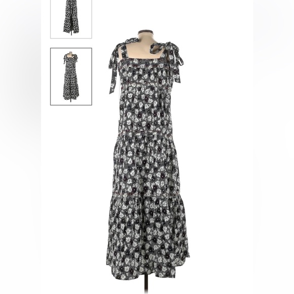 Warm size medium floral maxi dress - Picture 2 of 6